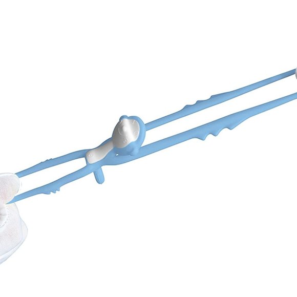 Mombella Hugging Monkey Teether Toy Light Blue New - Picture 3 of 9